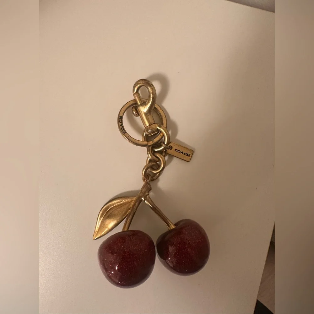 Coach Cherry Charm - Picture 1 of 5
